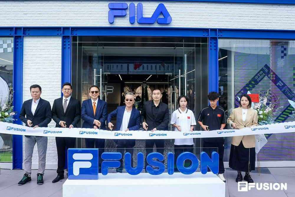 FILA FUSION首家潮流运动概念店在北京西单启幕