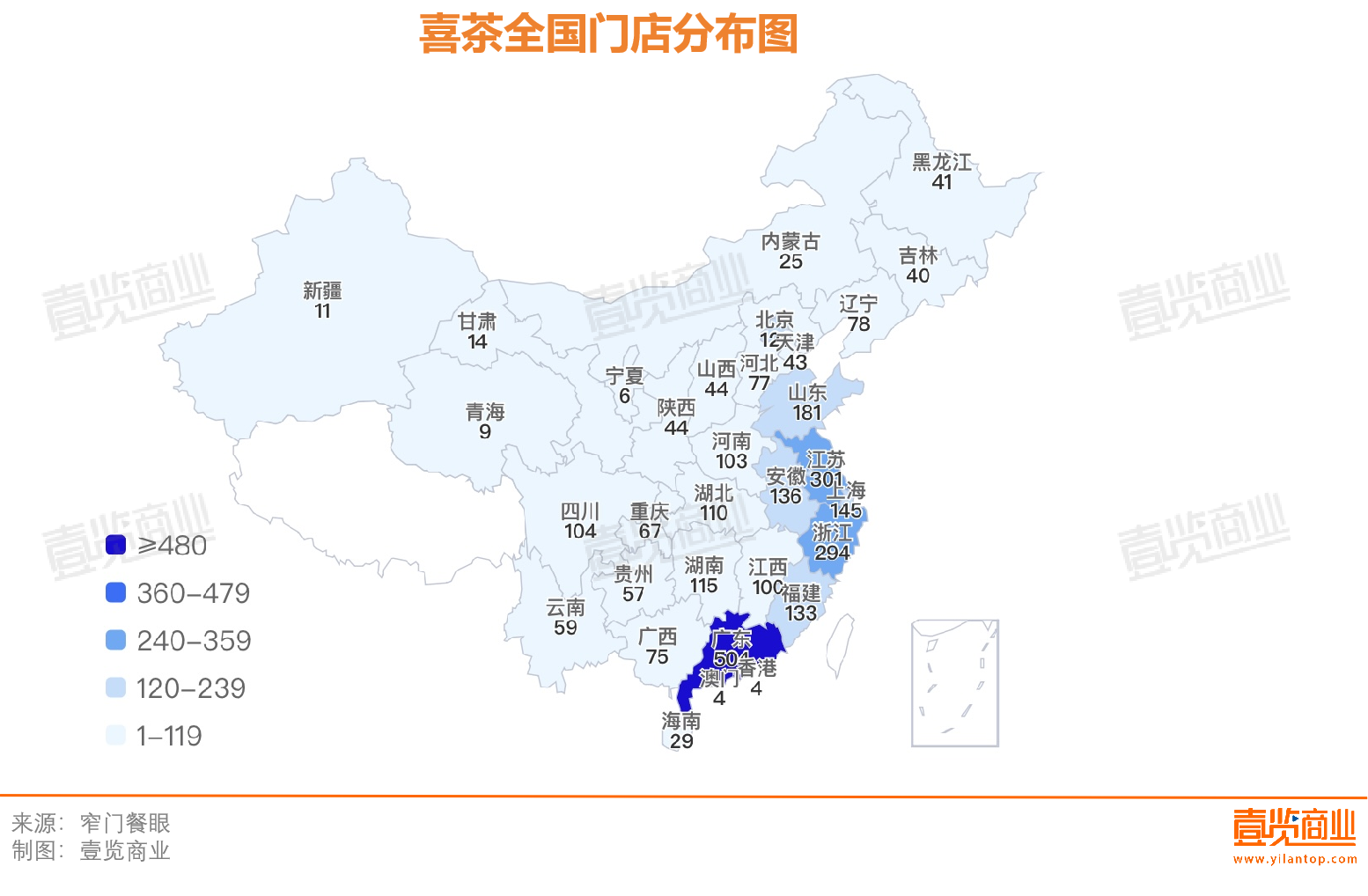 2023新茶饮：门店总数突破10万家，喜茶连翻三倍