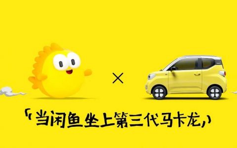 ​闲鱼X宏光MINIEV推出“雪顶广告牌”联名多种新玩法