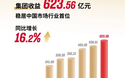 安踏集团2023年度业绩发布：收入至623.56亿元