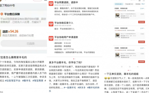 当“仅退款”成标配，谁在专业“薅羊毛”？