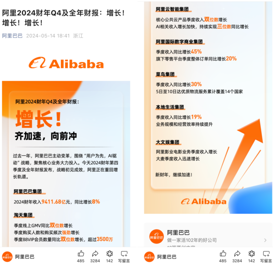 阿里最新财报三提“增长”，但淘宝天猫真的回暖了吗？