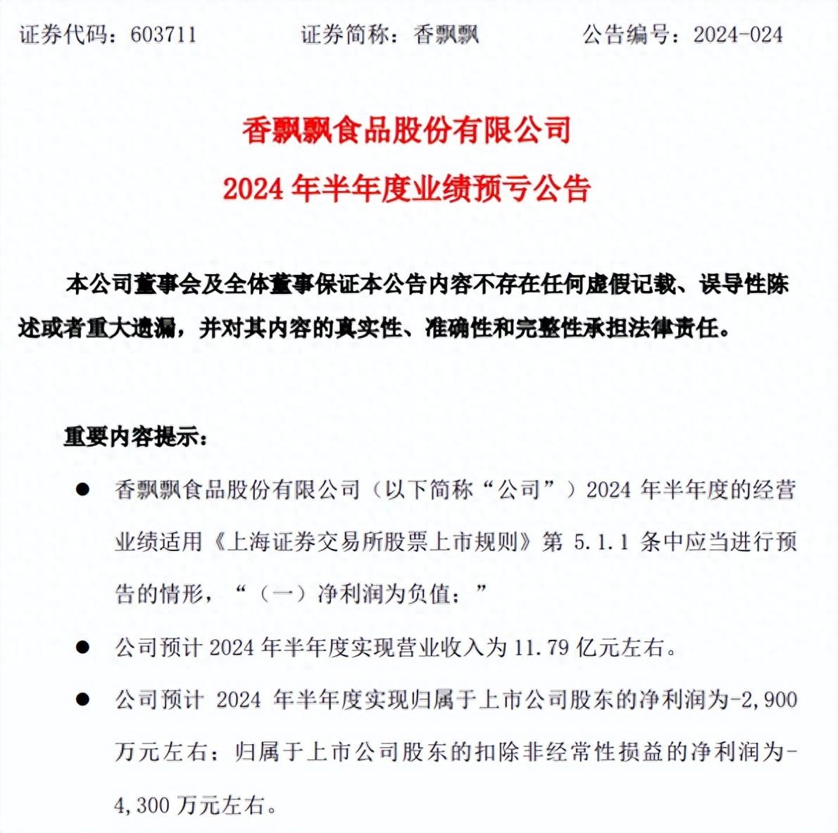 连续五年上半年亏损，即饮饮品能否“救”得了香飘飘？