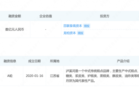 泸溪河开放加盟，新中式烘焙赛道又行了？