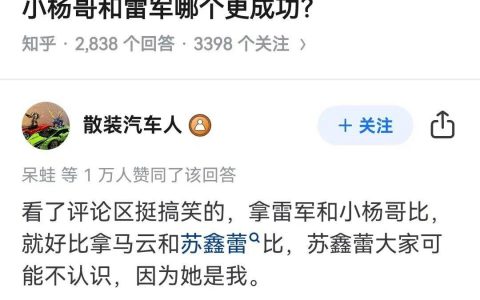 雷军正式带货，千亿总裁硬刚小杨哥！